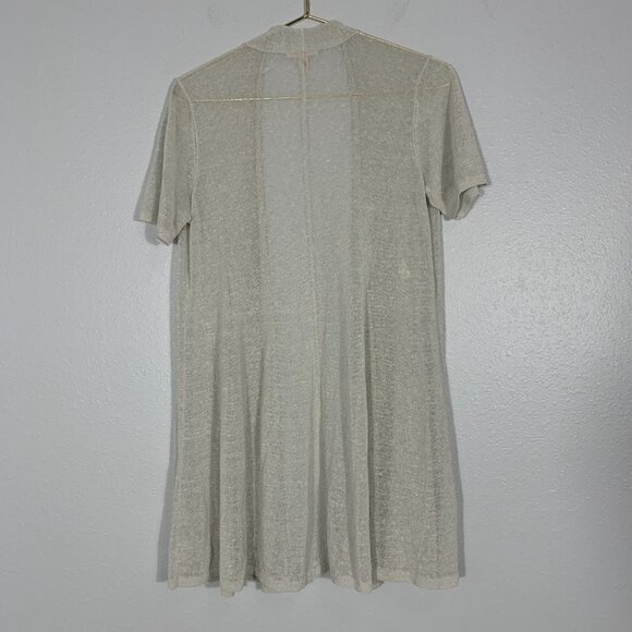 EileenFisher Open Draped Front Cardigan Women's S - Picture 2 of 3